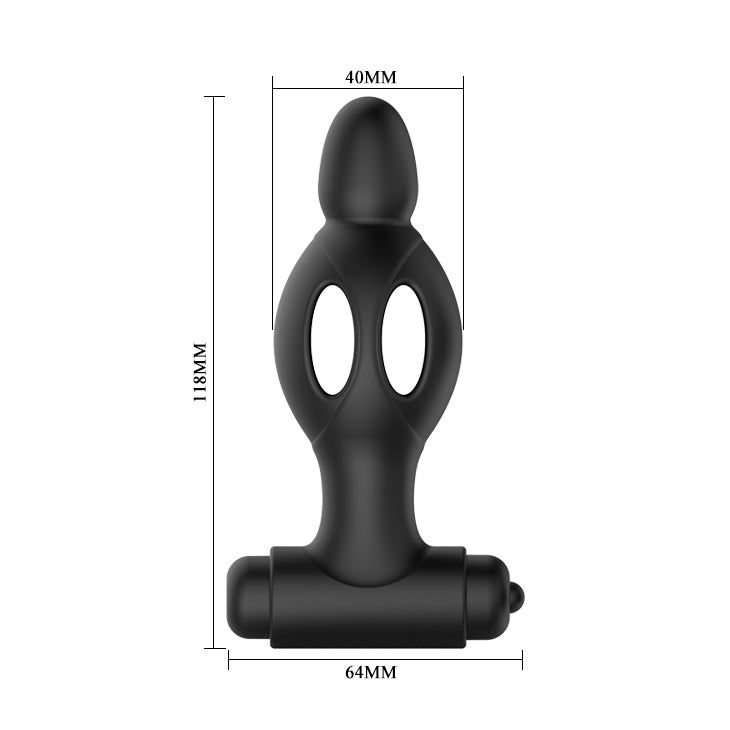 Mr Play by Baile Silicone Vibrating Anal Plug