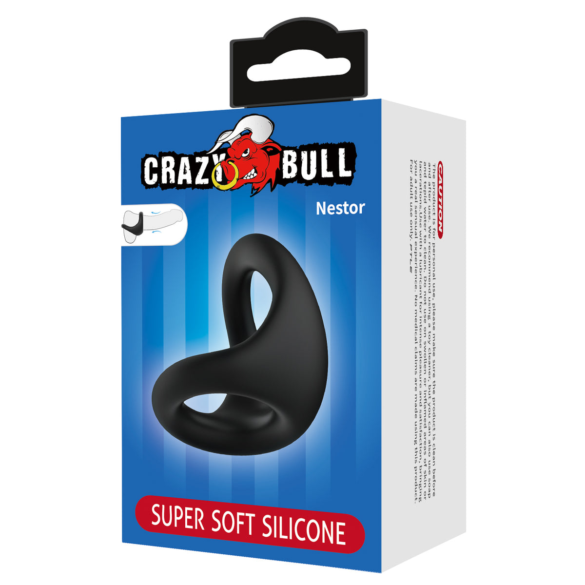 Crazy Bull Nestor Super Stretchy Ball Stretcher Cock Ring