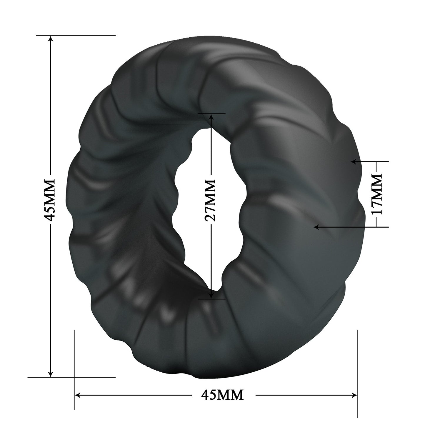Crazy Bull Jeriko Super Soft Silicone Cock Ring