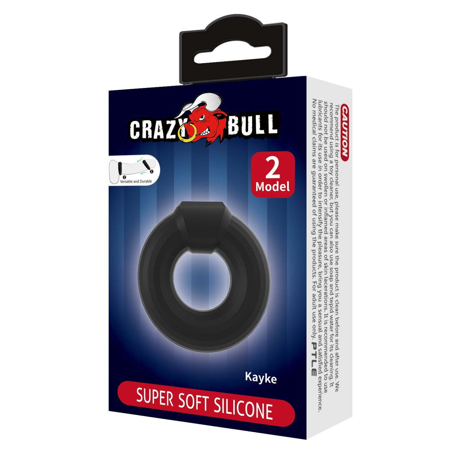 Crazy Bull Kayke Super Soft Silicone Cock Ring