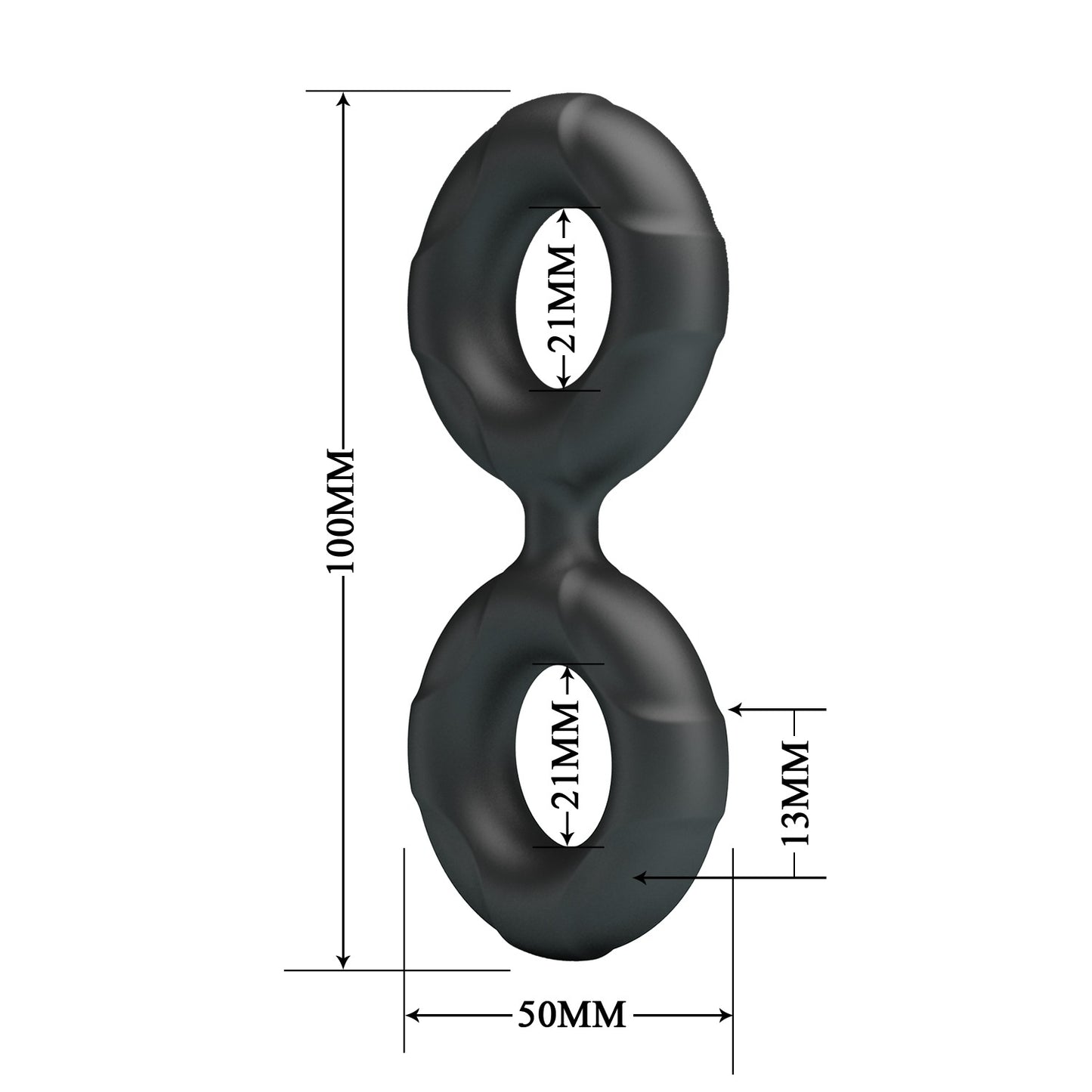 Baile Crazy Bull Radwan Silicone Cock Ring