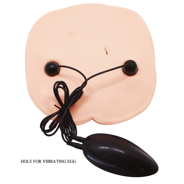 Crazy Bull by Baile The Realistic Vagina & Anal Lifelike Experiens Passion Lady Vibrating Masturbator - Light