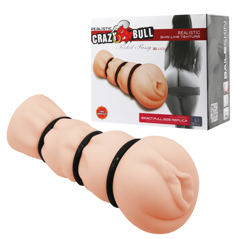 Crazy Bull Realistic Vagina Stoker