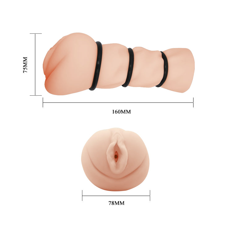 Crazy Bull Realistic Vagina Stoker