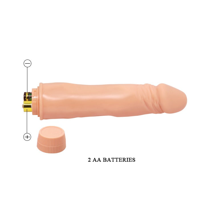 Baile Barbara 8.3" Realistic Multi-Speed Dildo Dwarf - Light