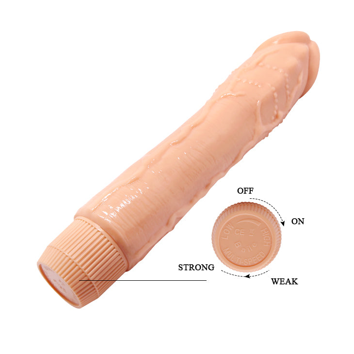 Baile Barbara 9.5" Realistic Multi-Speed Dildo Dybbuk - Light