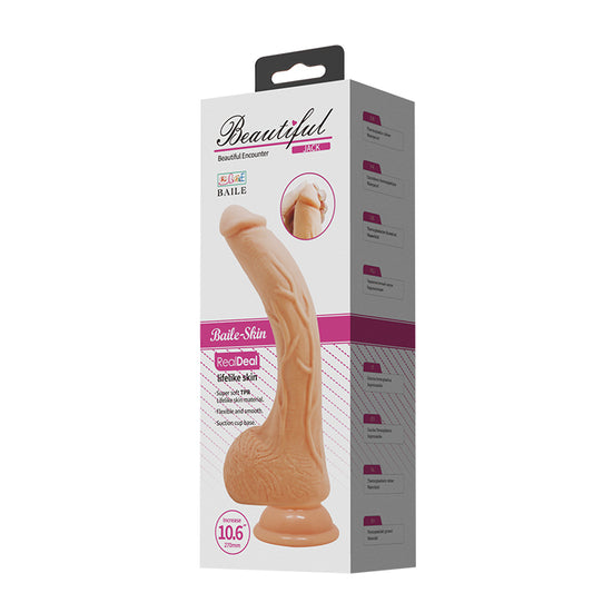 Beautiful Encounter Jack 10.6" Dildo with Balls
