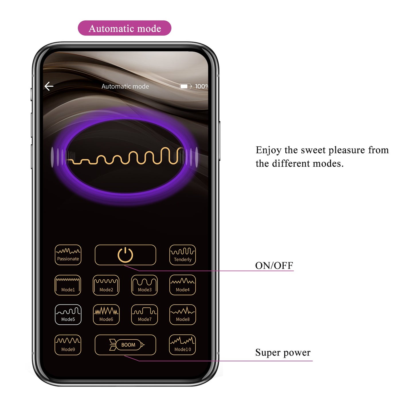 Pretty Love Franz App Controlled Wearable Panty Vibrator