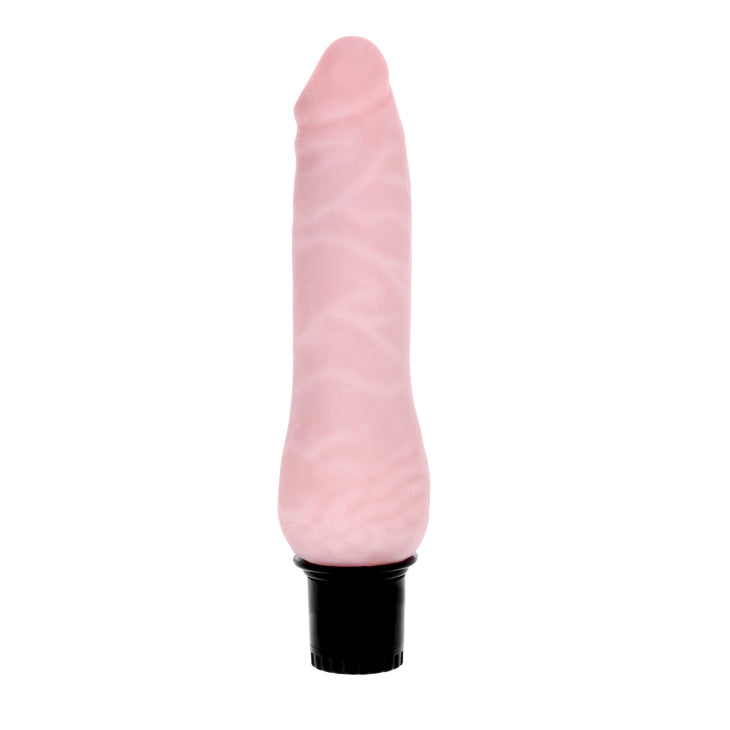 Baile The Realistic Cock 6'' Slim Multispeed Vibrator - Light