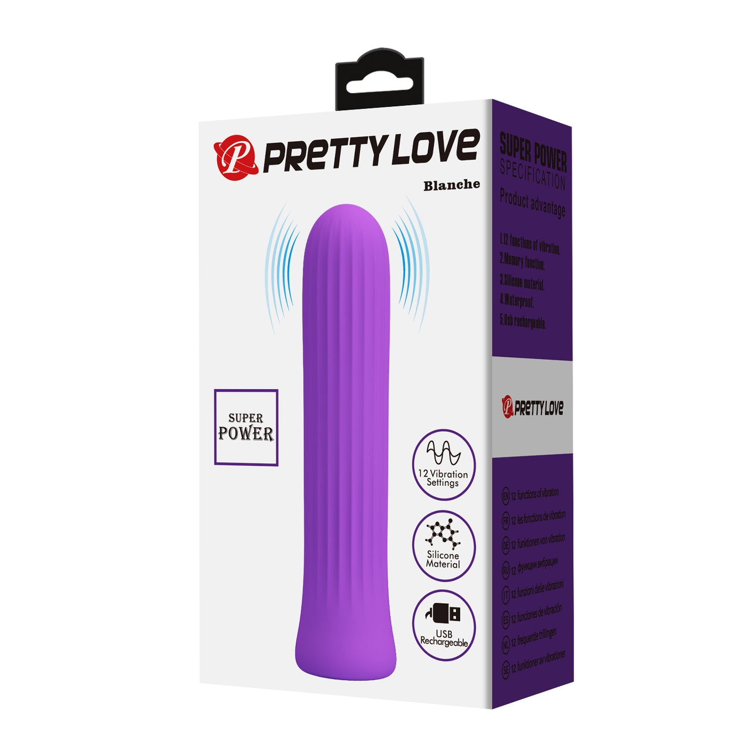 Pretty Love Bianche Rechargeable Bullet Vibe