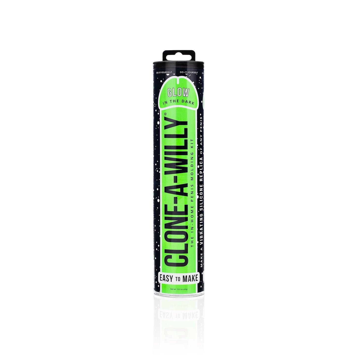 Clone-A-Willy Vibrator - Glow in the Dark Green