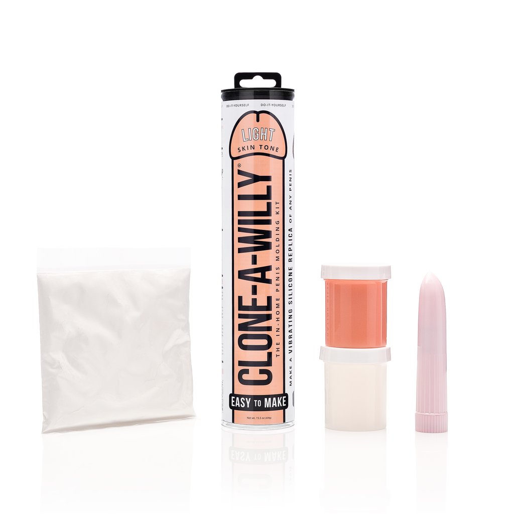 Clone-A-Willy Vibrator - Light Skin Tone