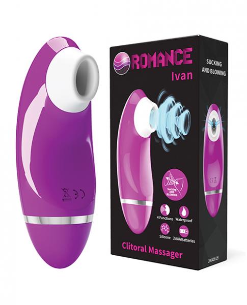 Romance Ivan Sucking & Blowing Clitoral Stimulator