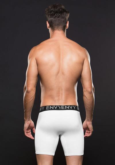 Envy E046-WHT Micro Low-Rise Athletic Boxer - S/M -White