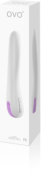 OVO F6 Classic Vibrator - White