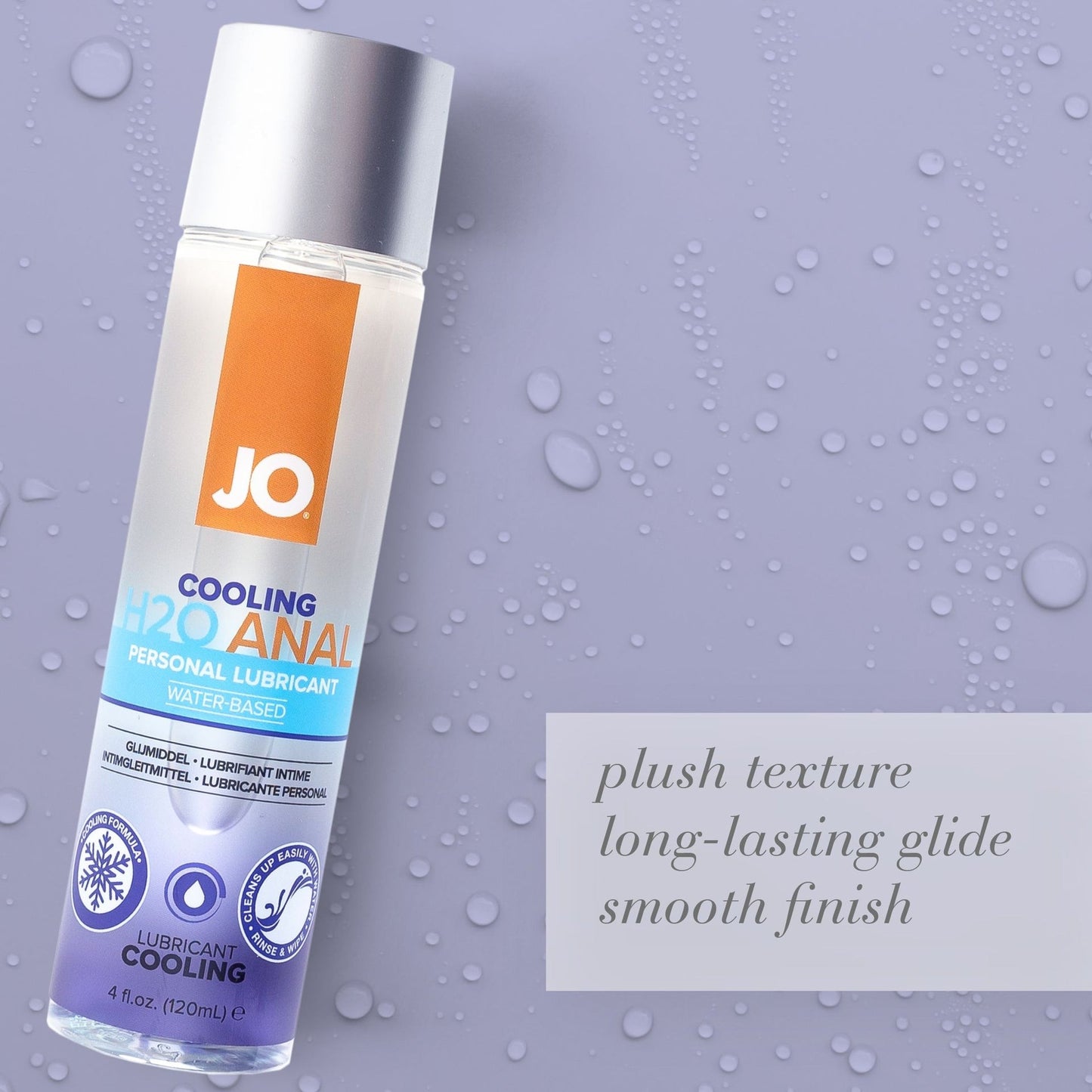 Jo H2O Cooling Anal Water Based Lubricant 60ml