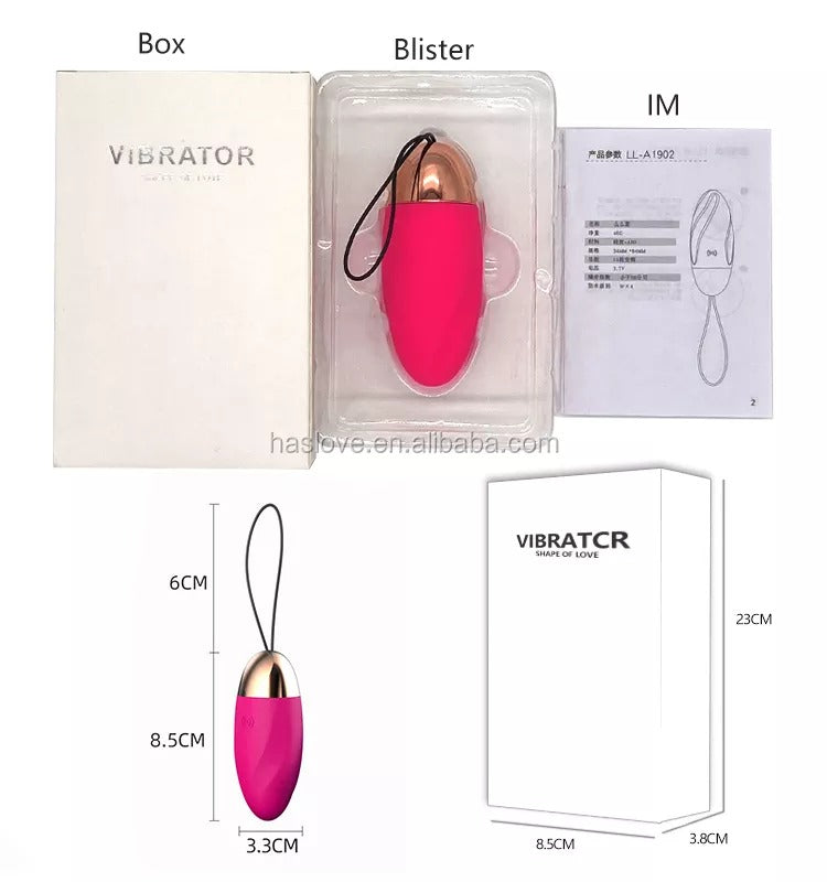 Lilo Spark of Love Rechargeable Vibrating Egg - Magenta