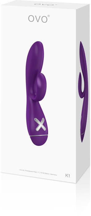 OVO K1 Rabbit Vibrator- Violet