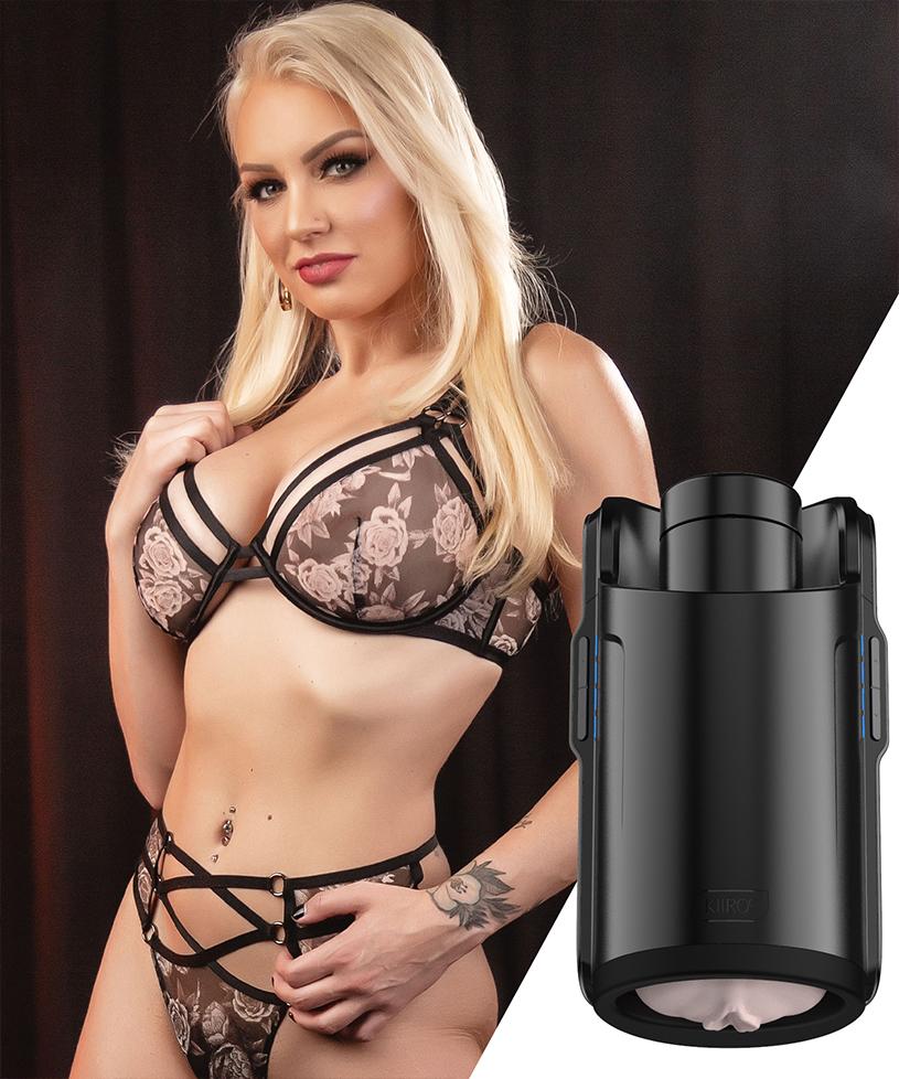 Kiiroo FeelKenzie Male Masturbator - Kenzie Taylor