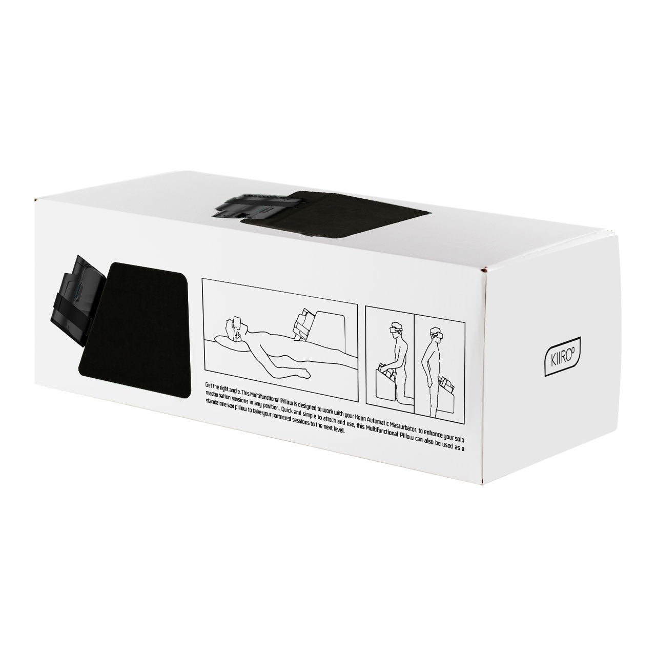 Kiiroo Keon Multifunctional Pillow - Keon Not Included - Black