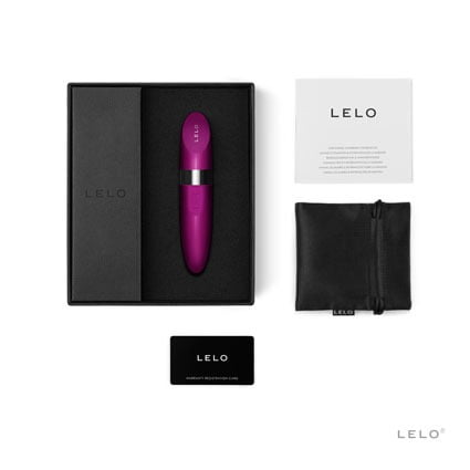 Lelo MIA 2 Deluxe Rechargeable Lipstick Vibe - Deep Rose