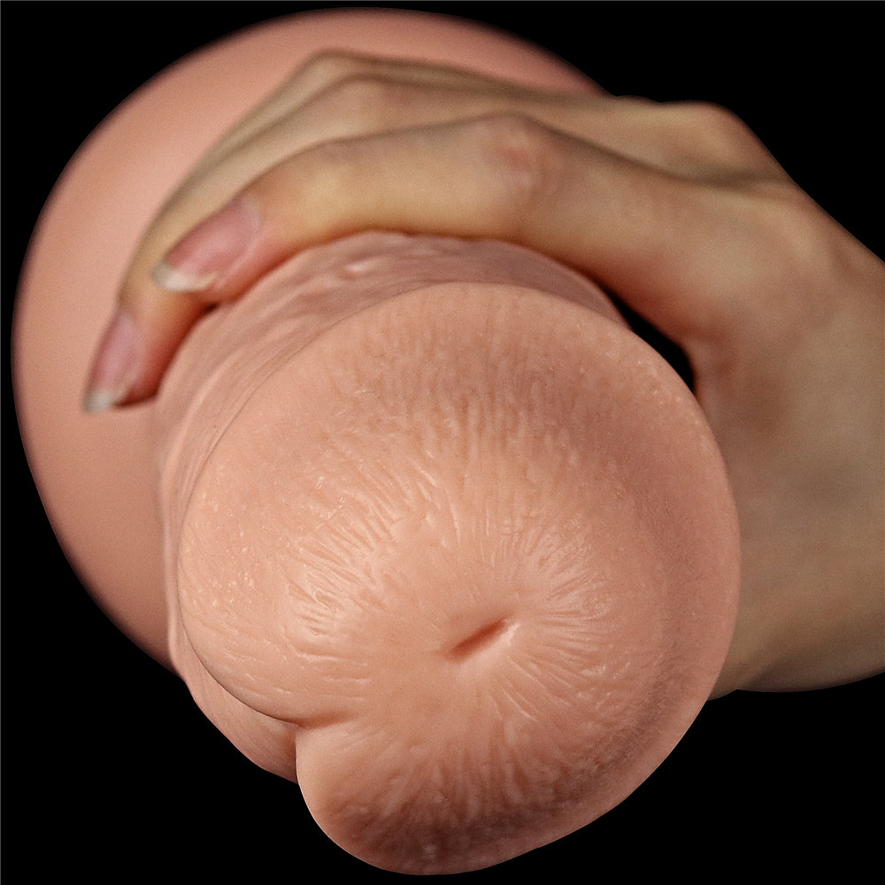 Lovetoy Products 11'' King Size Realistic Long Dildo - Flesh
