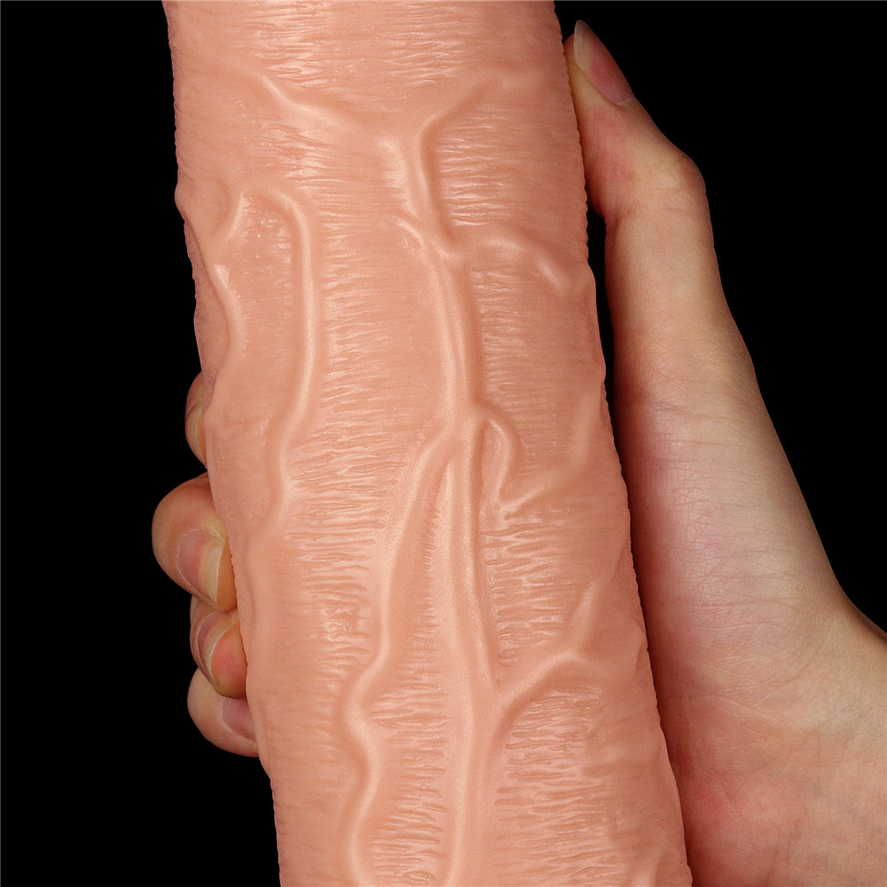 Lovetoy Products 11'' King Size Realistic Long Dildo - Flesh
