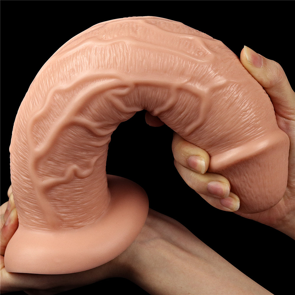 Lovetoy Products 11'' King Size Realistic Long Dildo - Flesh