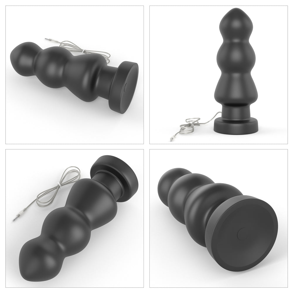 Lovetoy Products 7.8'' King Sized Vibrating Anal Rigger Butt Plug