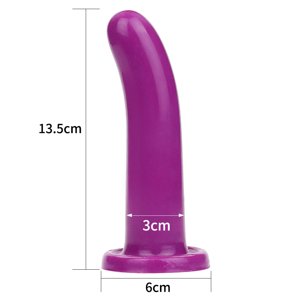 Lovetoy Products Holy Dong 5.5" Dildo - Purple