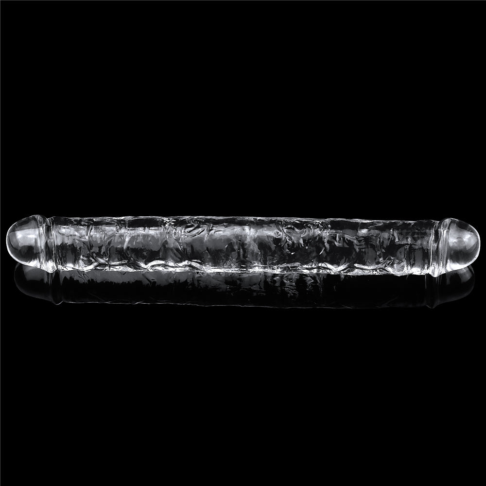Lovetoy Products Flawless Clear 12" Double Ended Dildo - Clear