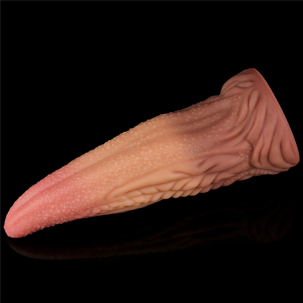 Lovetoy Products Dual Layered Silicone 10" Nature Cock Tongue