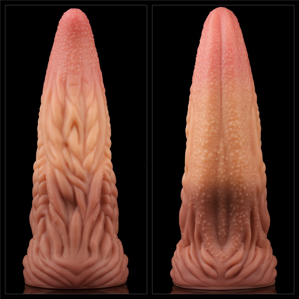 Lovetoy Products Dual Layered Silicone 10" Nature Cock Tongue