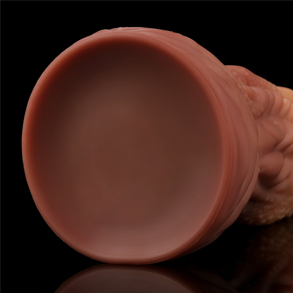 Lovetoy Products Dual Layered Silicone 10" Nature Cock Tongue