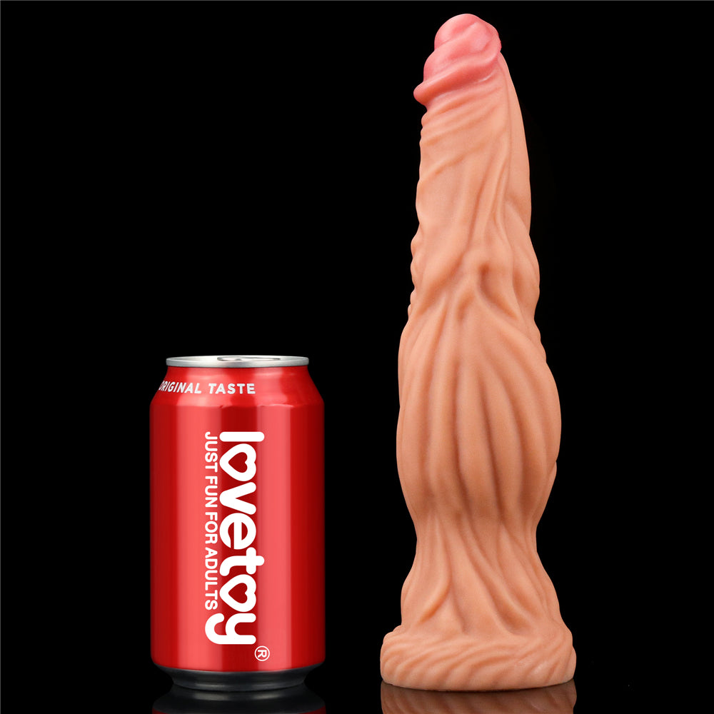 Lovetoy Dual Layered Silicone 9.5" Nature Cock - Light