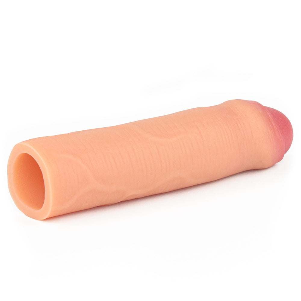 Lovetoy Products Revolutionary Silicone Uncut Nature Extender +1" Penis Extension - Light