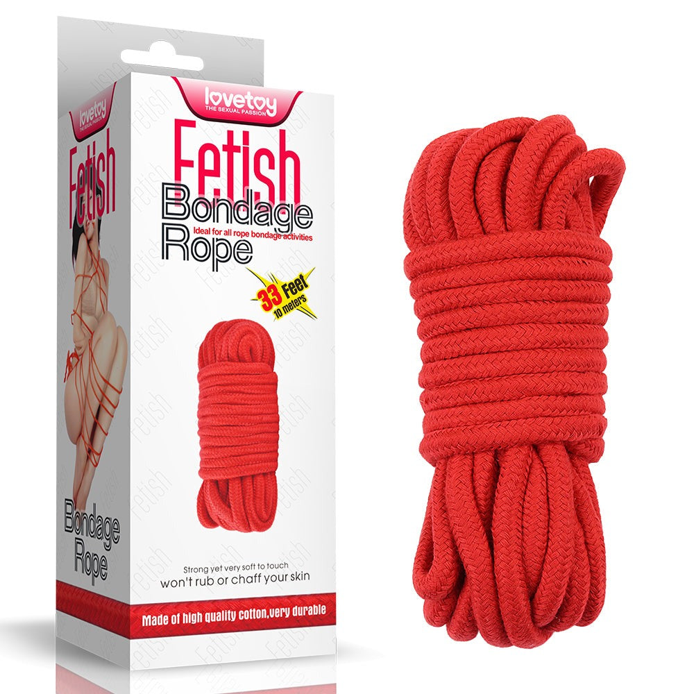 Lovetoy Products Fetish Bondage Rope 10m