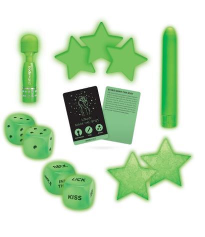Bodywand Couples Kit 7 Piece Glow in the Dark Card Game
