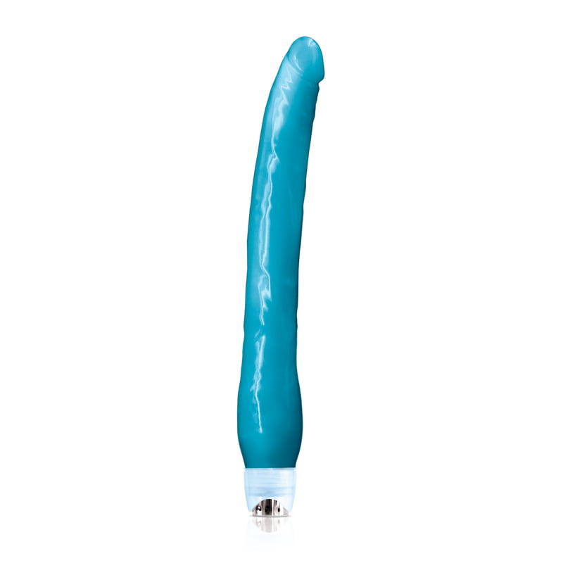 NS Novelties Firefly Glow Stick 11" Vibrator - Blue