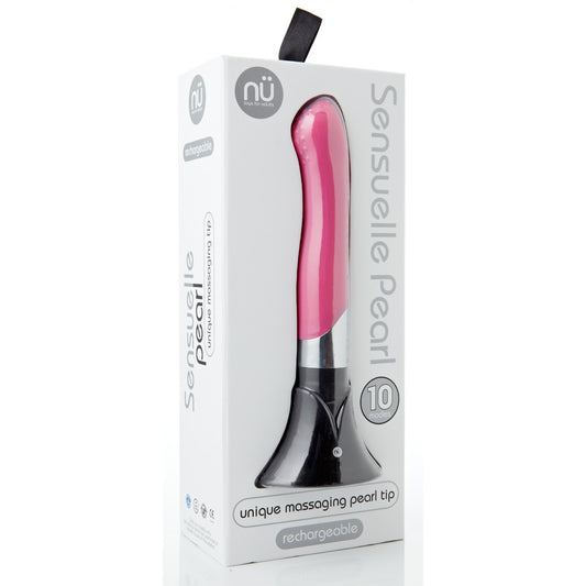 Nu Sensuelle Pearl G-Spot Vibrator with Unique Massaging Pearl Tip - Pink