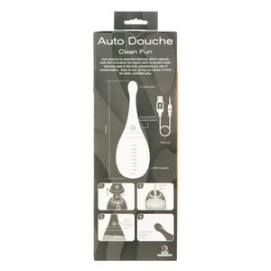 Seven Creations Clean Fun Rechargeable Auto Douche - Black & Clear