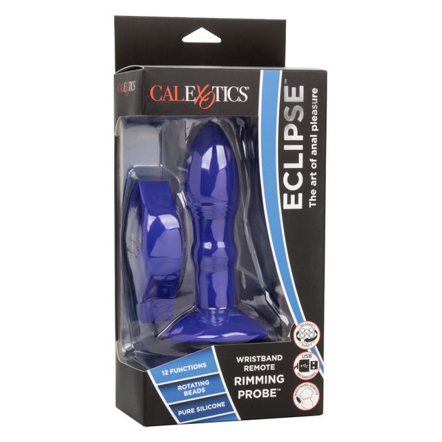 CalExotics Eclipse Wristband Remote Rimming Probe - Blue