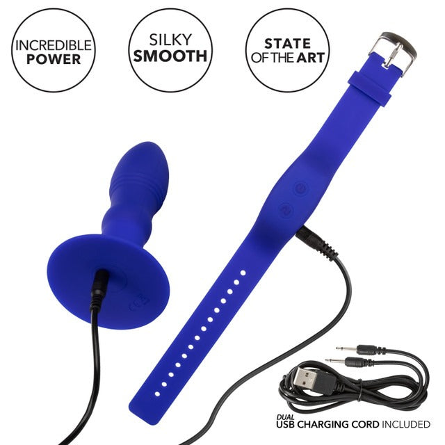 CalExotics Eclipse Wristband Remote Rimming Probe - Blue
