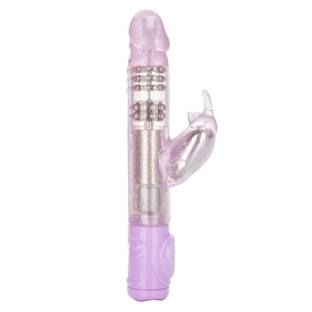 CalExotics Jack Rabbit Thrusting Action Rabbit Vibrator - Purple