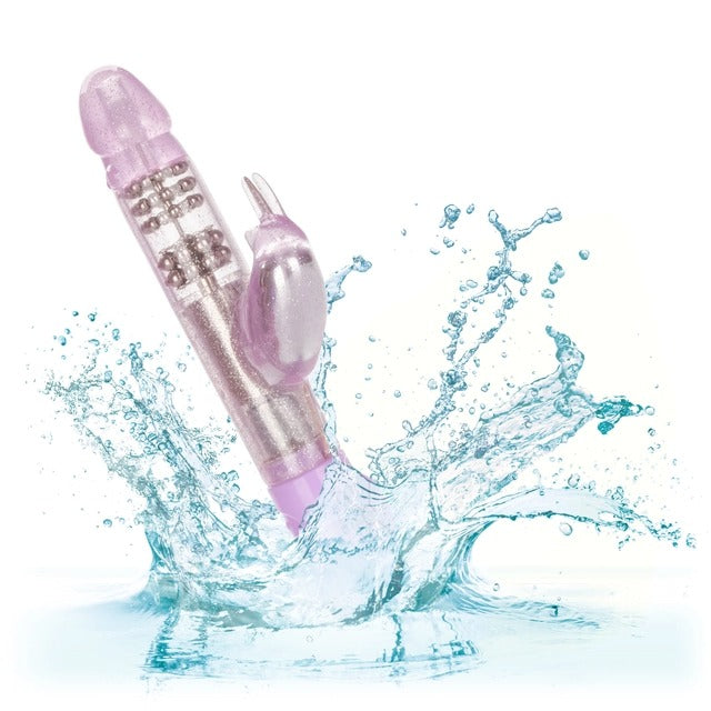 CalExotics Jack Rabbit Thrusting Action Rabbit Vibrator - Purple