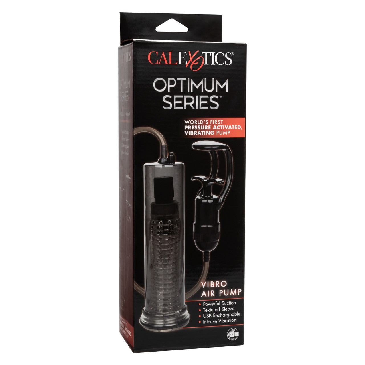 CalExotics Optimum Series Rechargeable Vibro Air Pump - Smoke
