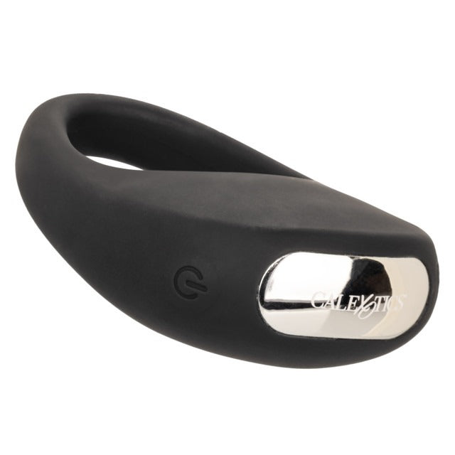 CalExotics Rechargeable Vibrating Pleasure Ring - Black