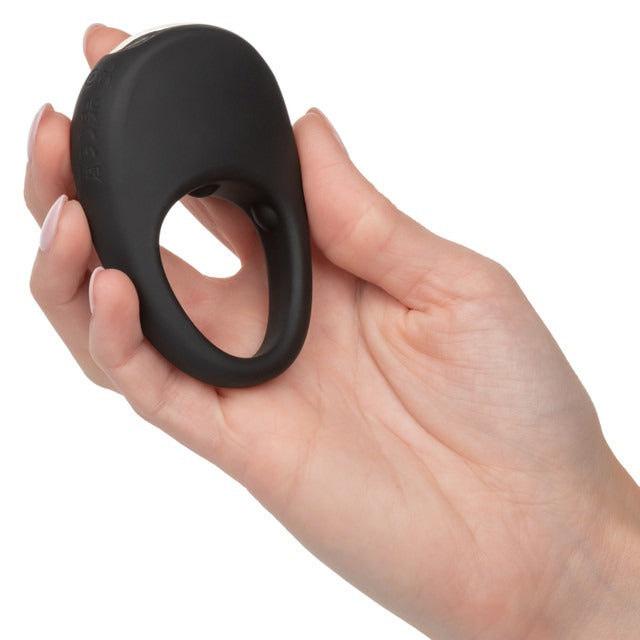 CalExotics Rechargeable Vibrating Pleasure Ring - Black