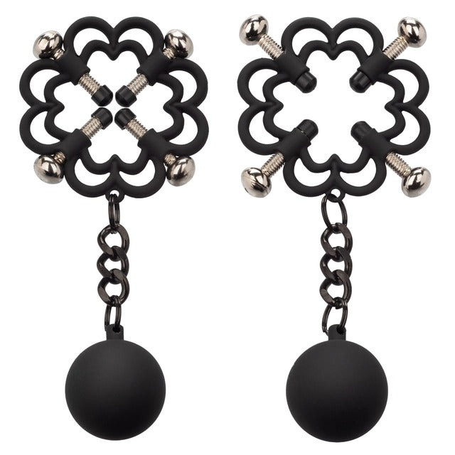 CalExotics Nipple Grips Power Grip 4-Point Weighted Nipple Press