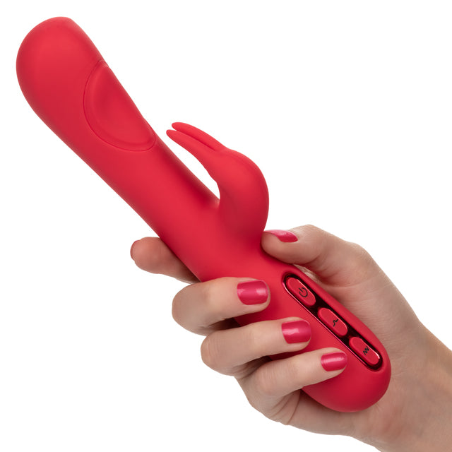 CalExotics Throb Pulse Rechargeable Thumping Rabbit Vibrator